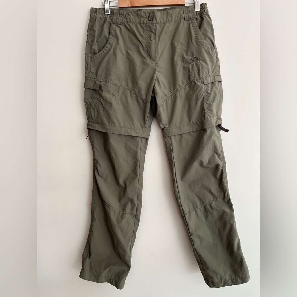 MCKINLEY Morwell Zip Off Pants to Shorts Dry Plus Outdoors Hiking Camping Travel